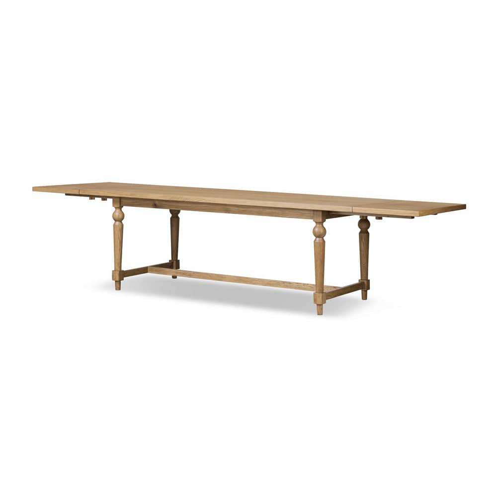 Four Hands - Blinn Extension Dining Table - Worn Oak Veneer - 237663-002 view 4