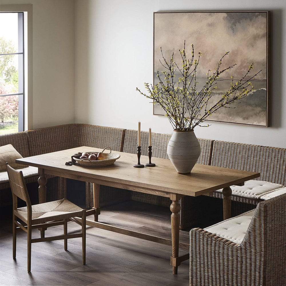 Four Hands - Blinn Extension Dining Table - Worn Oak Veneer - 237663-002 view 11