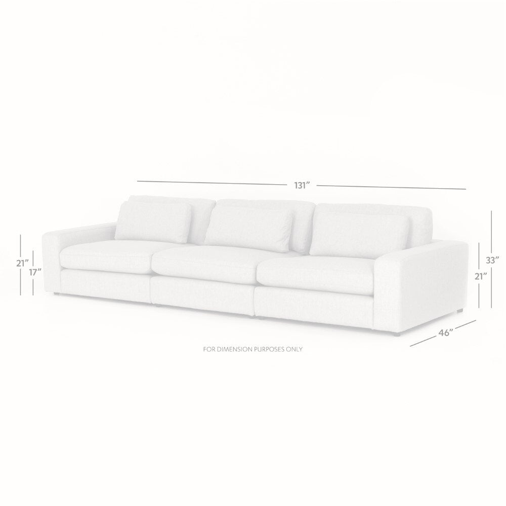 Four Hands - Bloor 3-Pc Sectional-Essence Natural - UATR-066-377-S13 veiw 2