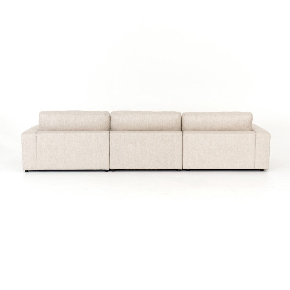 Four Hands - Bloor 3-Pc Sectional-Essence Natural - UATR-066-377-S13 veiw 6