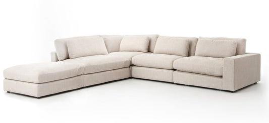 Four Hands - Bloor 4-Pc Raf Sectional W/ Ottoman-Esse - UATR-066-377-S3 veiw 1
