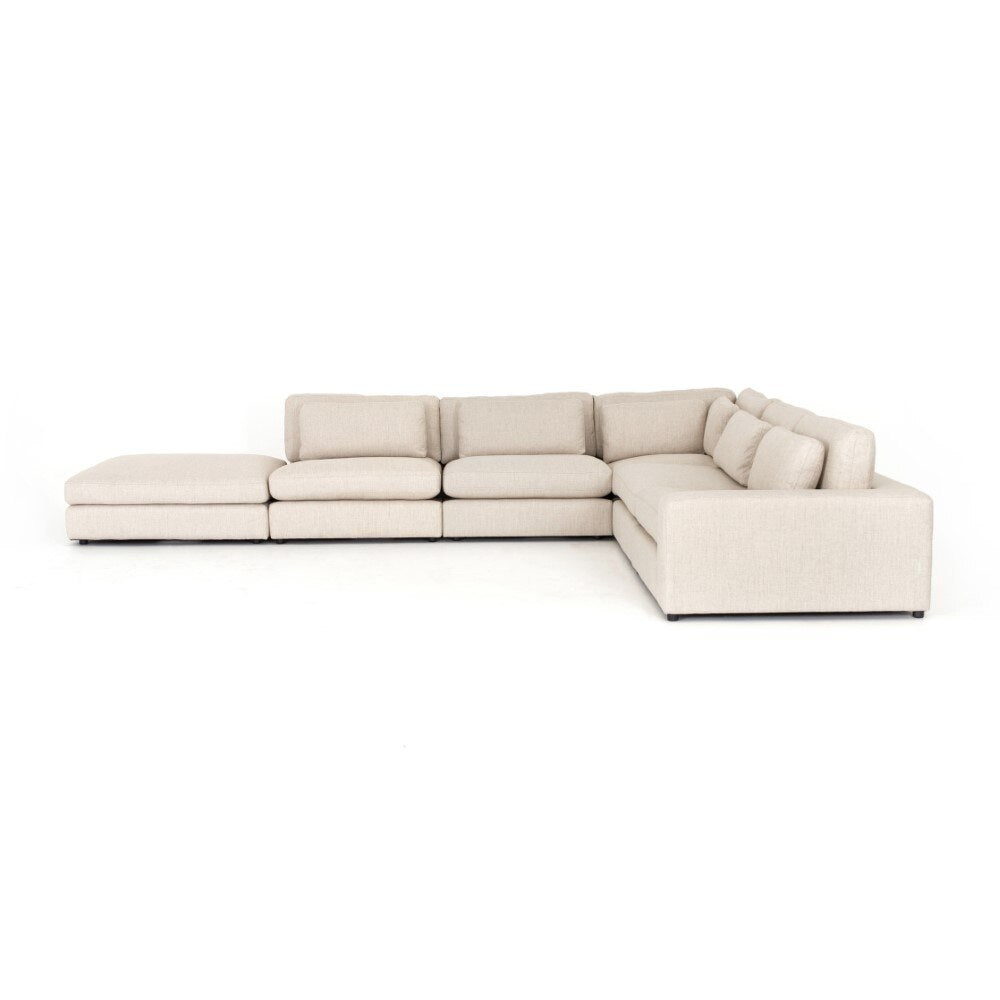 Four Hands - Bloor 5-Pc Sectional W/ Ottoman-Essense - UATR-066-377-S5 veiw 4
