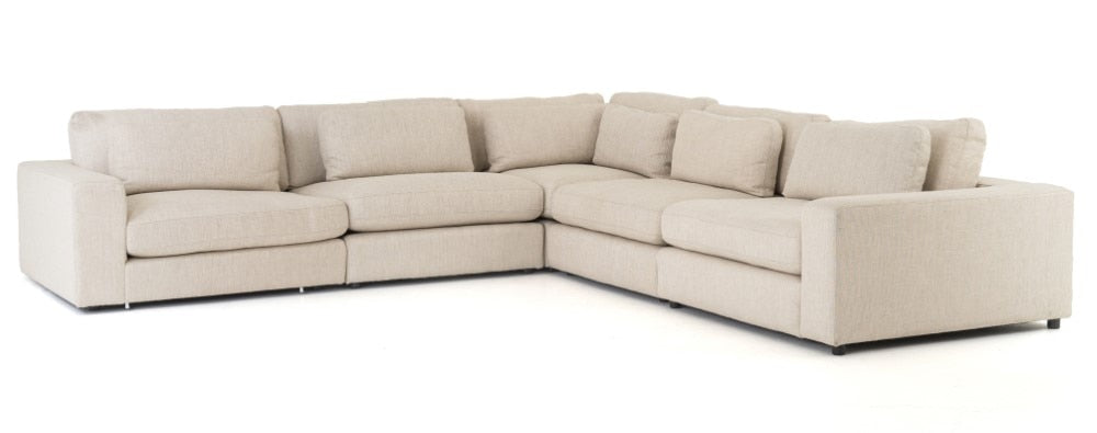 Four Hands - Bloor 5 Piece Sectional -Essence Natural - UATR-066-377-S10 veiw 1