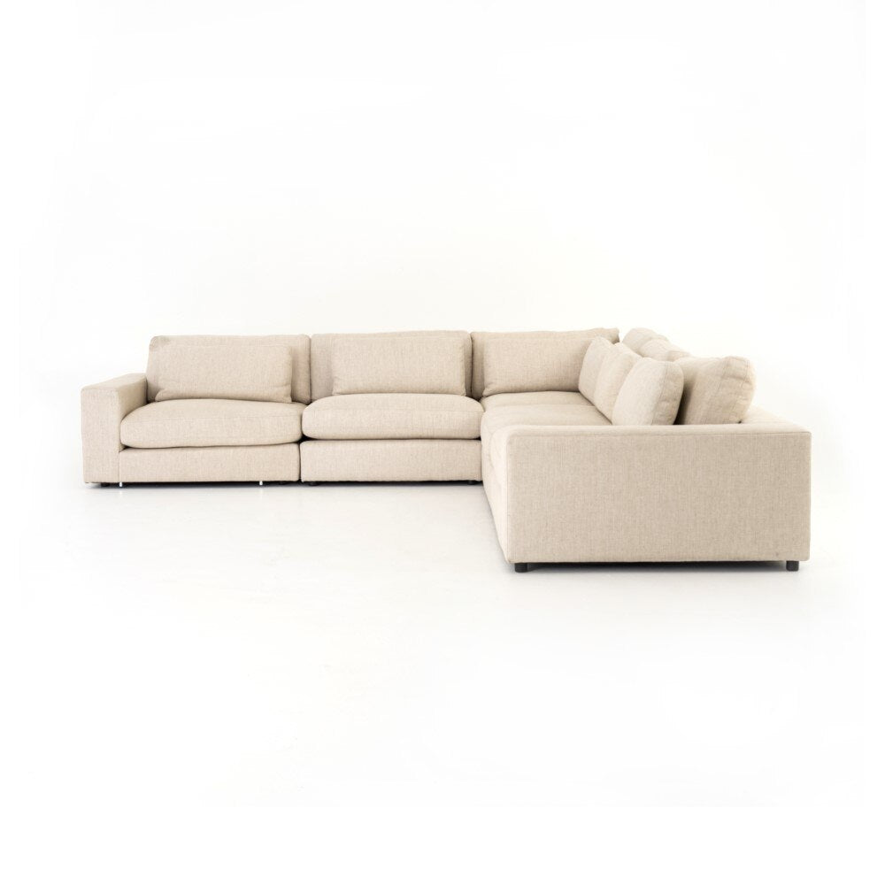 Four Hands - Bloor 5 Piece Sectional -Essence Natural - UATR-066-377-S10 veiw 4