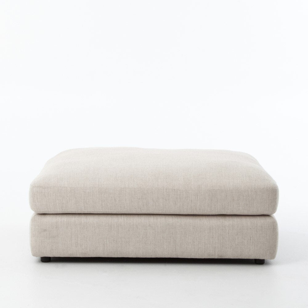 Four Hands - Bloor Ottoman-Essence Natural - UATR-066-377-OTM veiw 3