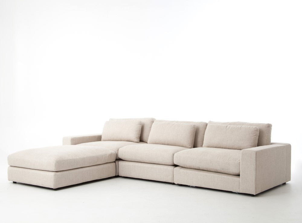 Four Hands - Bloor Ottoman-Essence Natural - UATR-066-377-OTM veiw 5
