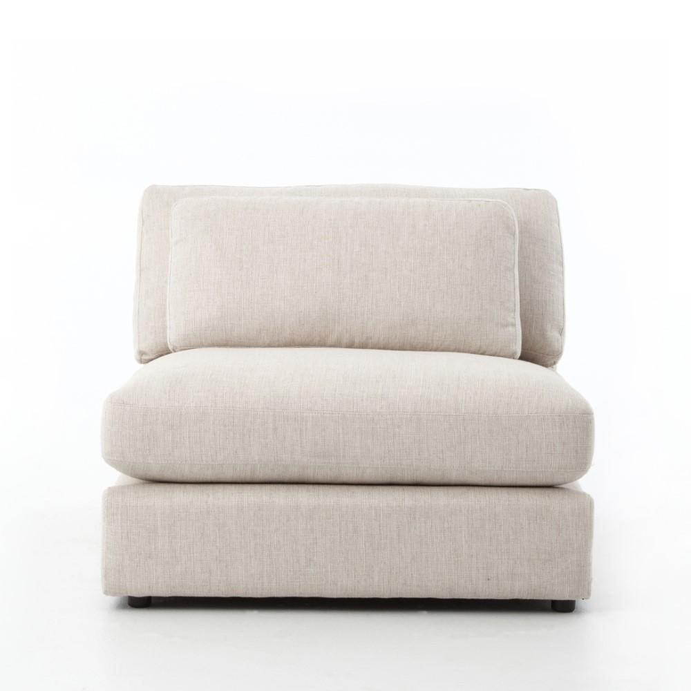 Four Hands - Bloor Sectional Armless-Essence Natural - UATR-066-377-ARL veiw 3