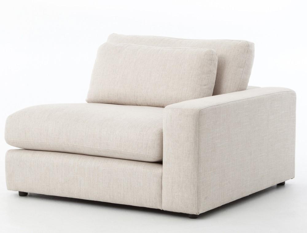 Four Hands - Bloor Sectional Raf-Essence Natural - UATR-066-377-RARM veiw 1
