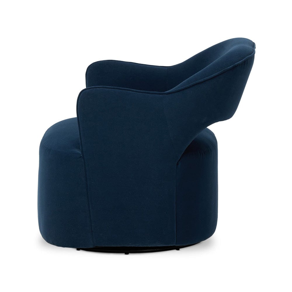 Four Hands - Blythe Swivel Chair - Crypton Henry Navy - 248103-002 view 3