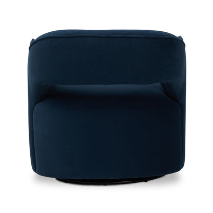Four Hands - Blythe Swivel Chair - Crypton Henry Navy - 248103-002 view 4