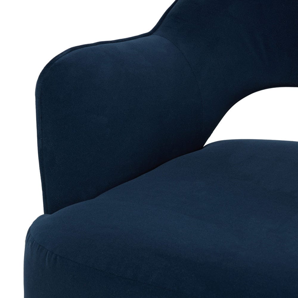 Four Hands - Blythe Swivel Chair - Crypton Henry Navy - 248103-002 view 7