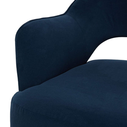 Four Hands - Blythe Swivel Chair - Crypton Henry Navy - 248103-002 view 7