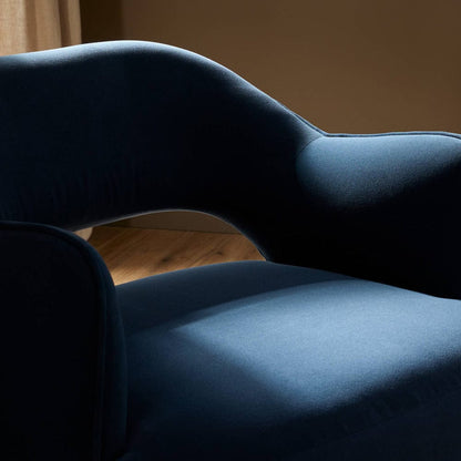 Four Hands - Blythe Swivel Chair - Crypton Henry Navy - 248103-002 view 8