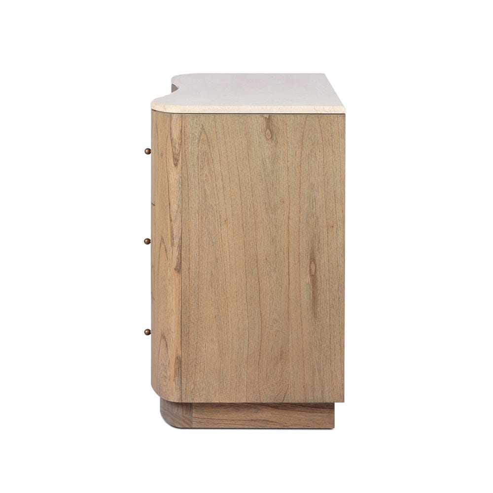 Four Hands - Boa 6 Drawer Dresser - Sandy Mindi Veneer - 249215-001 view 3