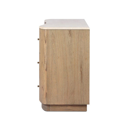 Four Hands - Boa 6 Drawer Dresser - Sandy Mindi Veneer - 249215-001 view 3