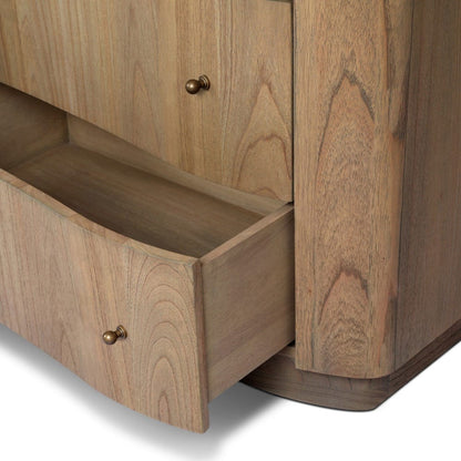 Four Hands - Boa 6 Drawer Dresser - Sandy Mindi Veneer - 249215-001 view 7