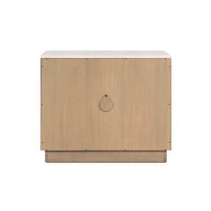 Four Hands - Boa Nightstand - Cream Marble - 249219-001 view 5