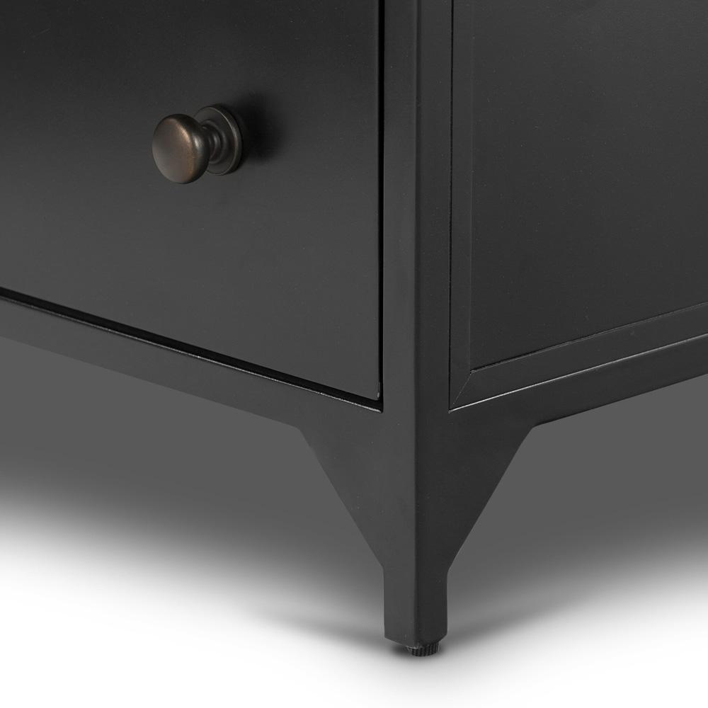 Four Hands - Bolton - Belmont 2 Drawer Nightstand - Black - 104440-003 veiw 6