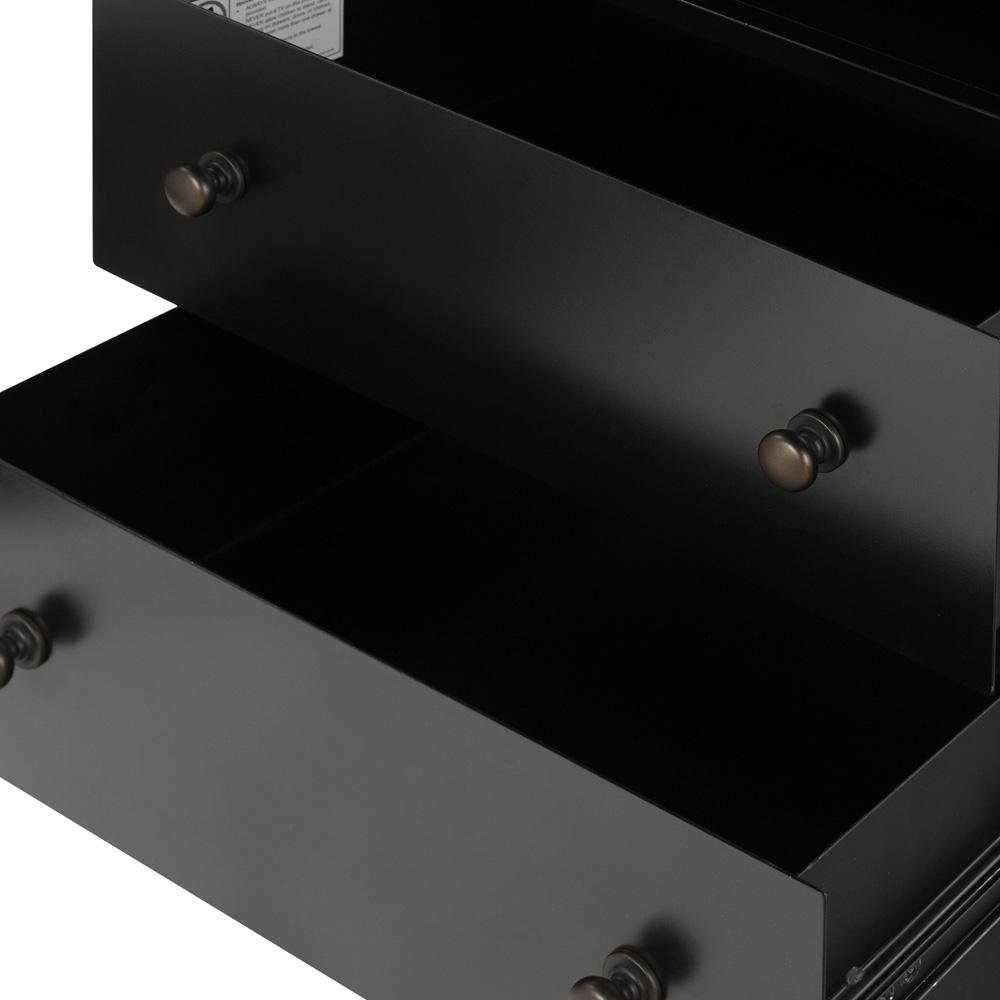 Four Hands - Bolton - Belmont 2 Drawer Nightstand - Black - 104440-003 veiw 7