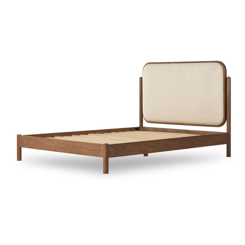 Four Hands - Bolton - Caroline Bed-Smoked Oak-King - 226453-003 veiw 2