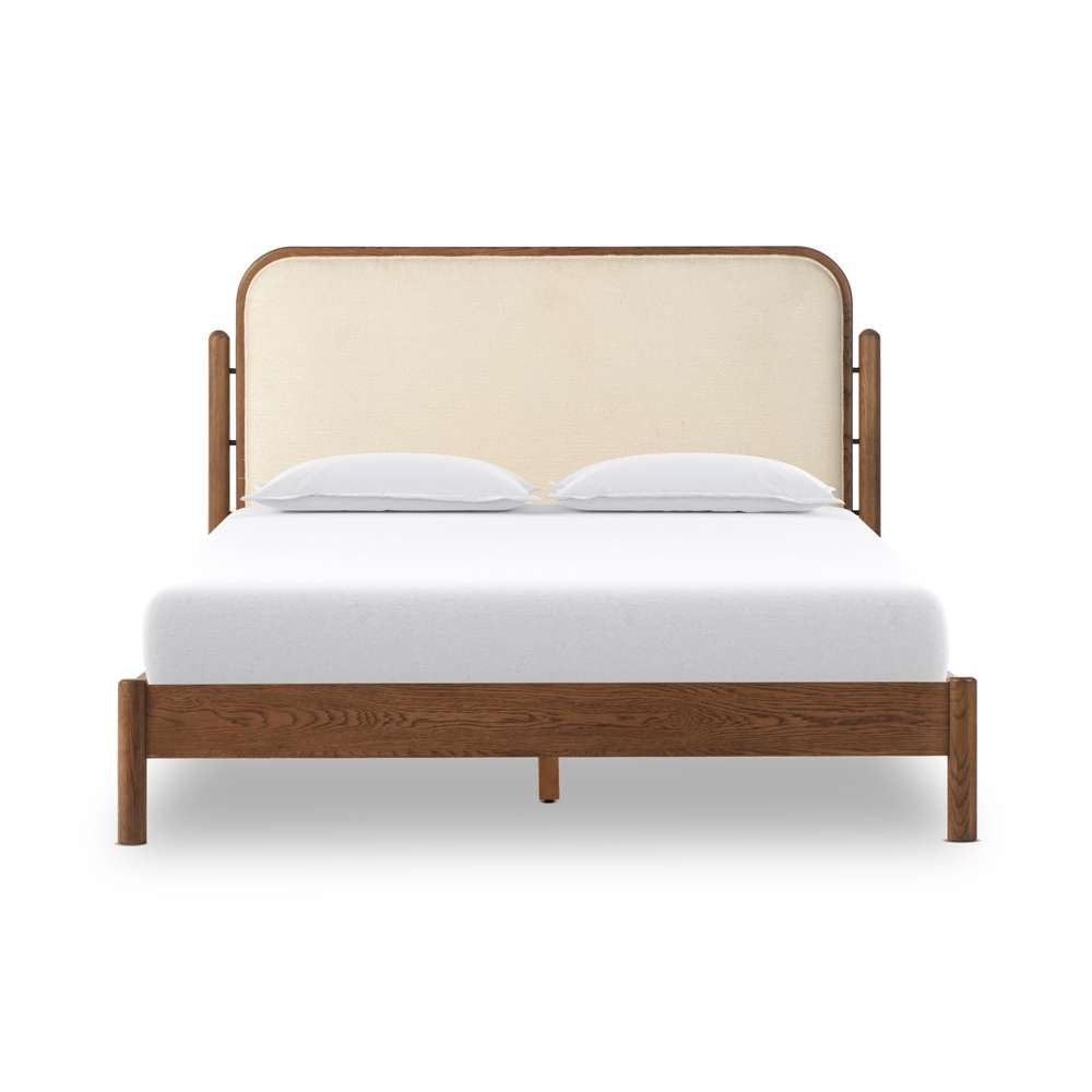 Four Hands - Bolton - Caroline Bed-Smoked Oak-King - 226453-003 veiw 4
