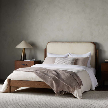 Four Hands - Bolton - Caroline Bed-Smoked Oak-Queen - 226453-004 veiw 2