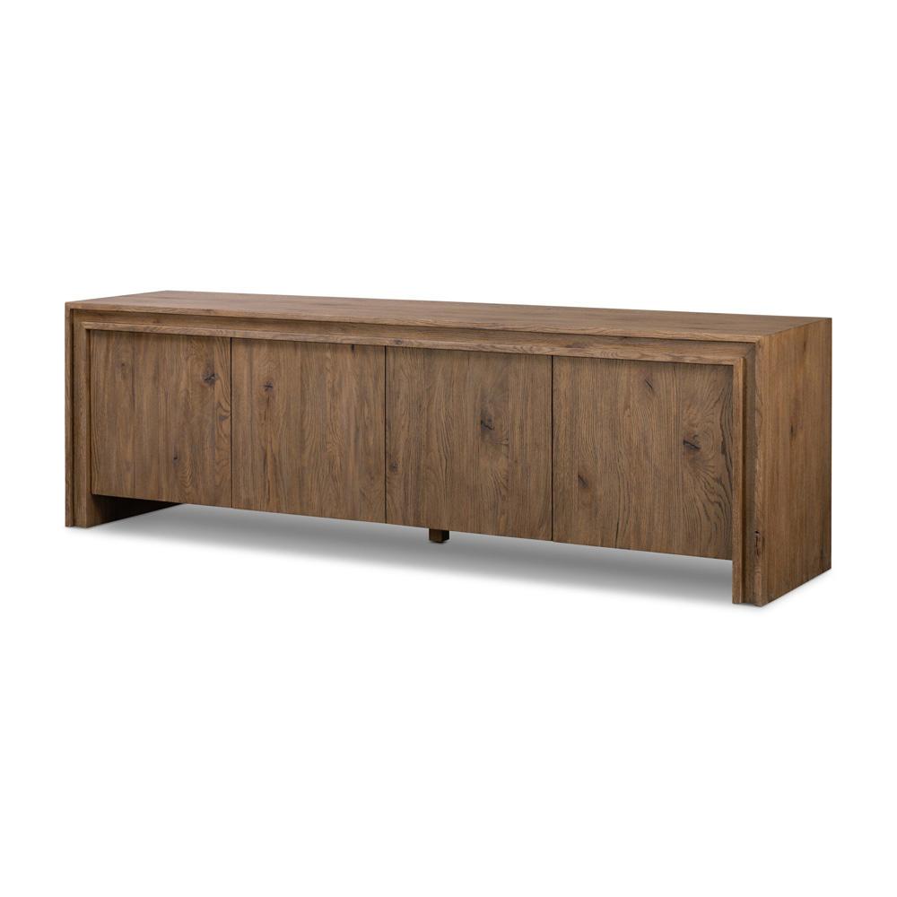 Four Hands - Bolton - Chalmers Media Console - Weathered Oak Veneer - 241031-001 veiw 1