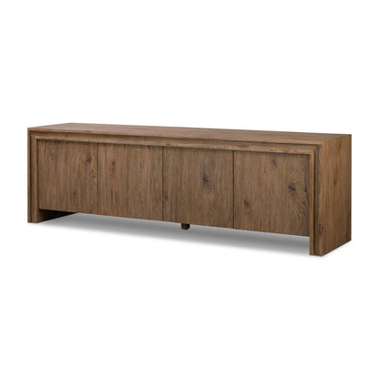 Four Hands - Bolton - Chalmers Media Console - Weathered Oak Veneer - 241031-001 veiw 1