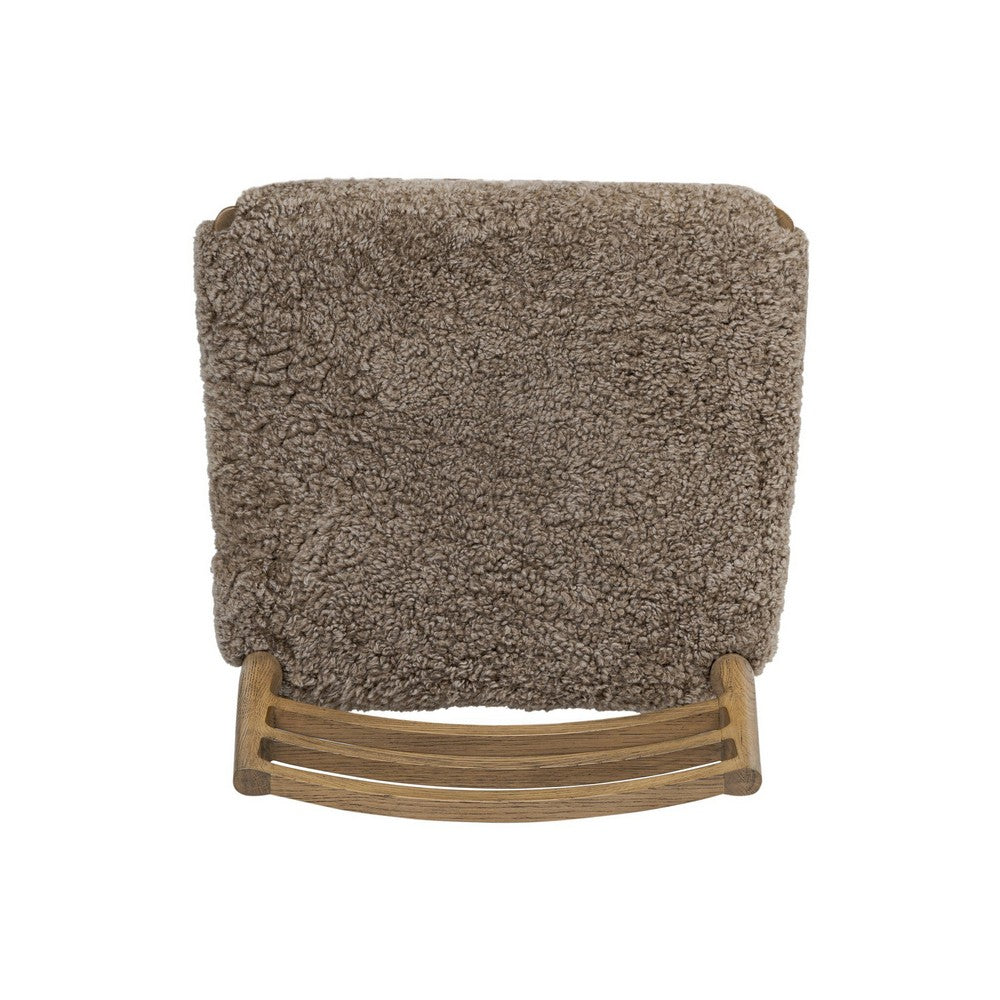 Four Hands - Bolton - Glenmore Bar + Counter Stool - Taupe Shearling - 226032-034_CLOSEOUT view 5