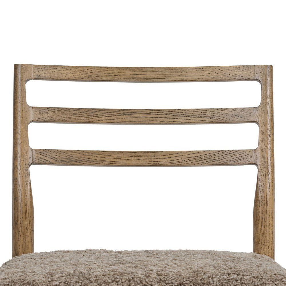 Four Hands - Bolton - Glenmore Bar + Counter Stool - Taupe Shearling - 226032-034_CLOSEOUT view 6
