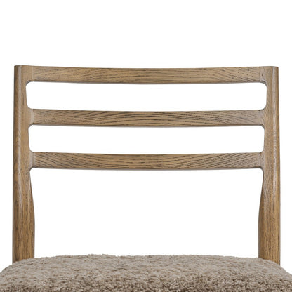 Four Hands - Bolton - Glenmore Bar + Counter Stool - Taupe Shearling - 226032-034_CLOSEOUT view 6