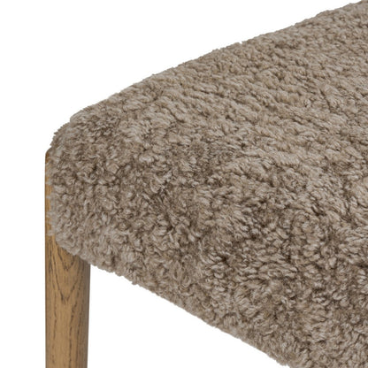 Four Hands - Bolton - Glenmore Bar + Counter Stool - Taupe Shearling - 226032-034_CLOSEOUT view 10