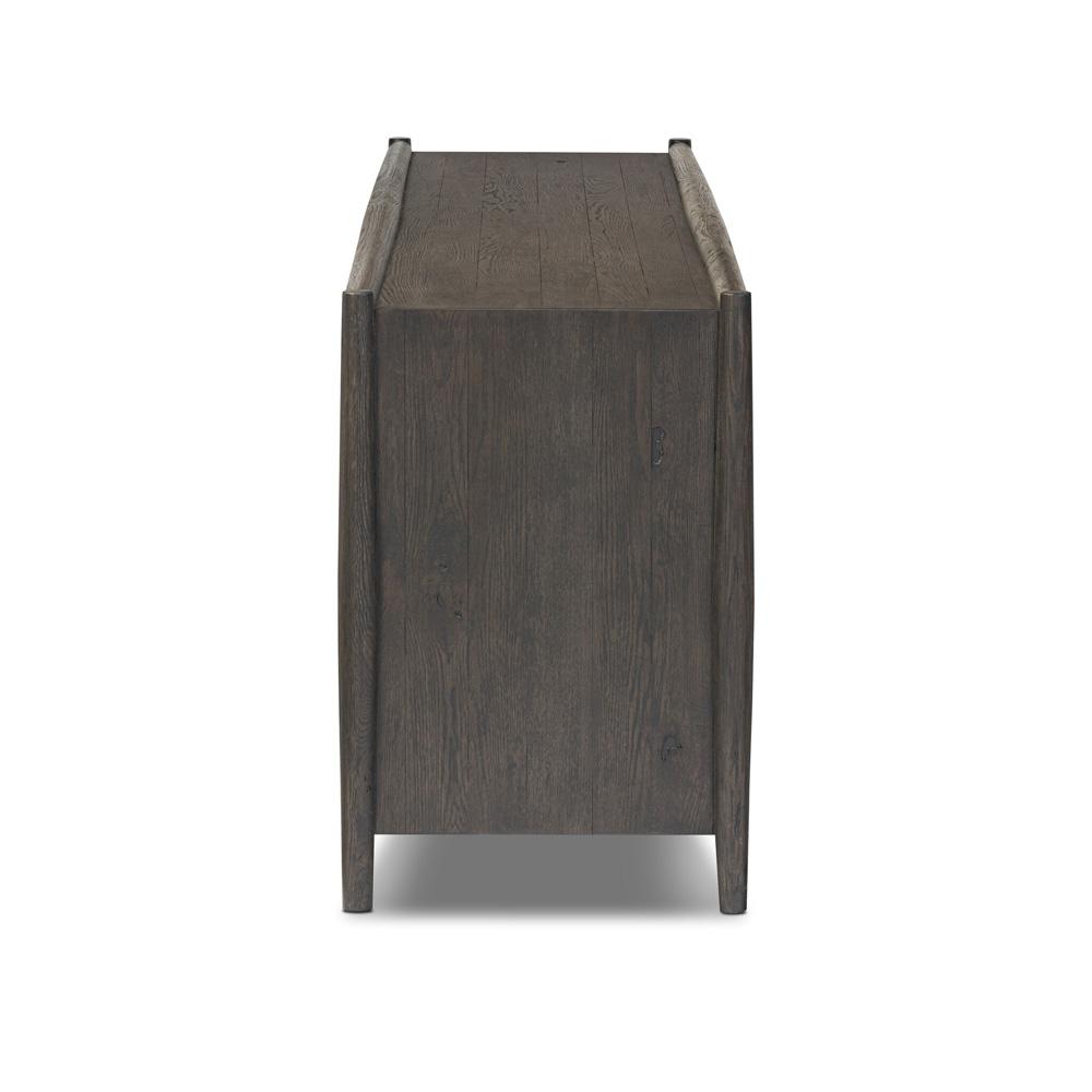 Four Hands - Bolton - Glenview 6 Door Sideboard - Cracked Smoked Black Veneer - 236124-002 veiw 4