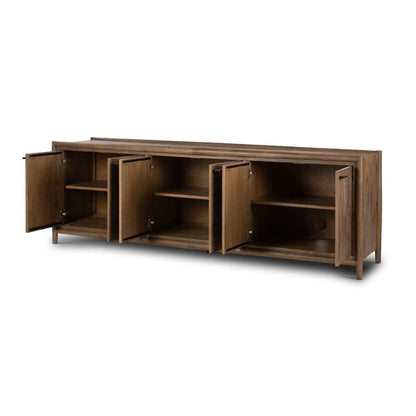 Four Hands - Bolton - Glenview 6 Door Sideboard-Weathered Oak - 236124-001 veiw 4