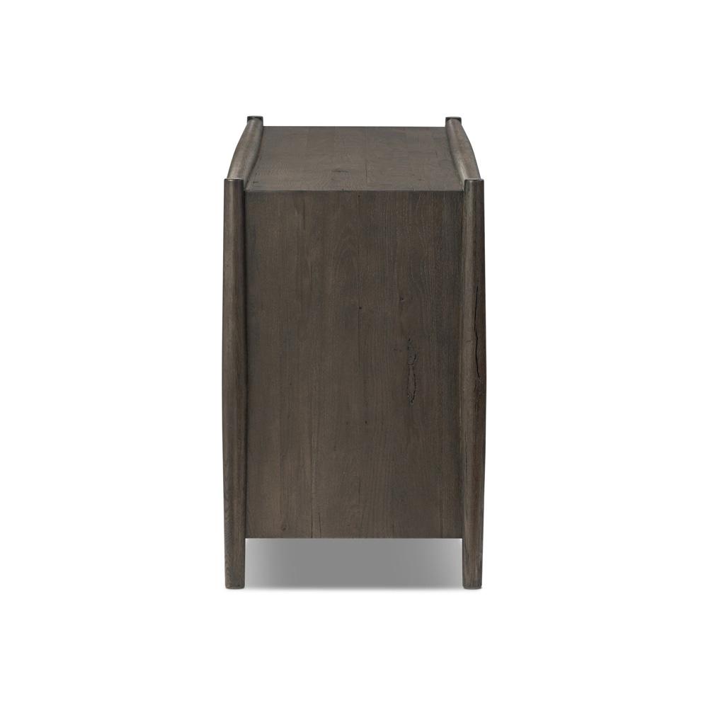 Four Hands - Bolton - Glenview 6 Drawer Dresser - Cracked Smoked Black Veneer - 236472-002 veiw 4