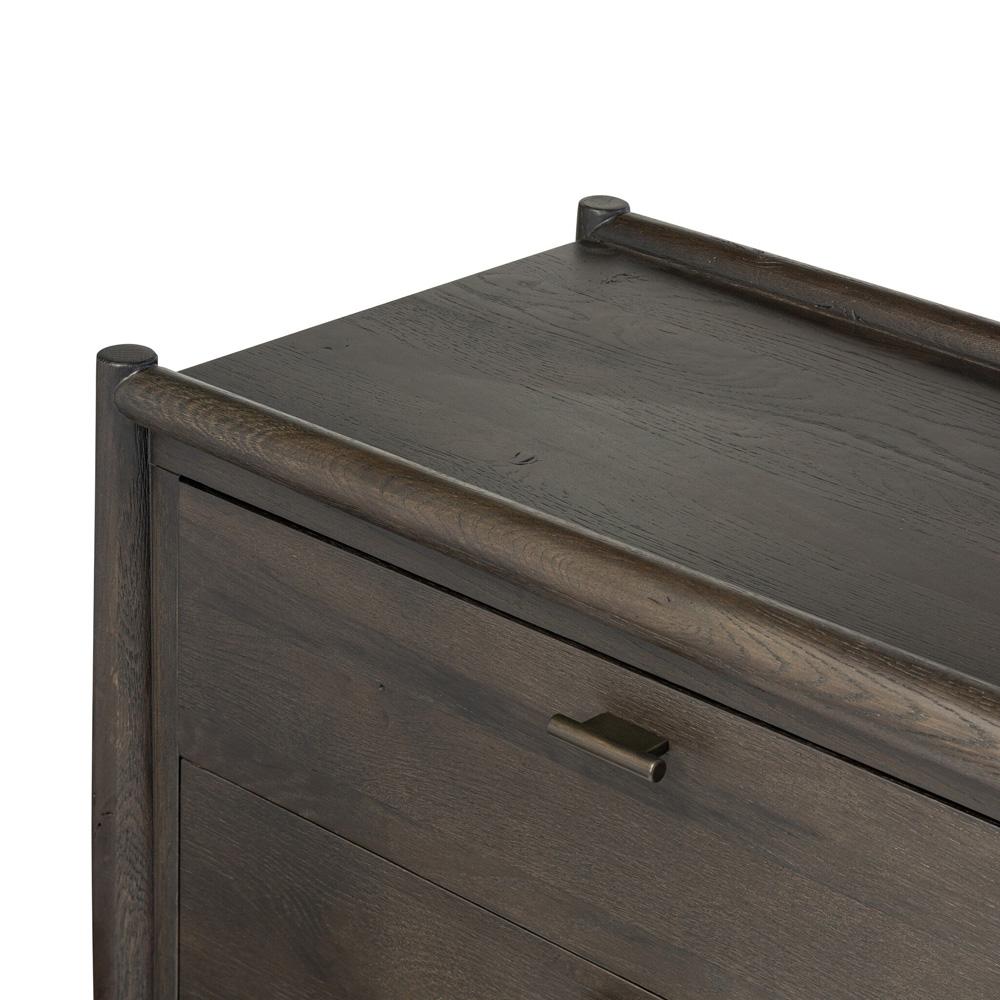Four Hands - Bolton - Glenview 6 Drawer Dresser - Cracked Smoked Black Veneer - 236472-002 veiw 8