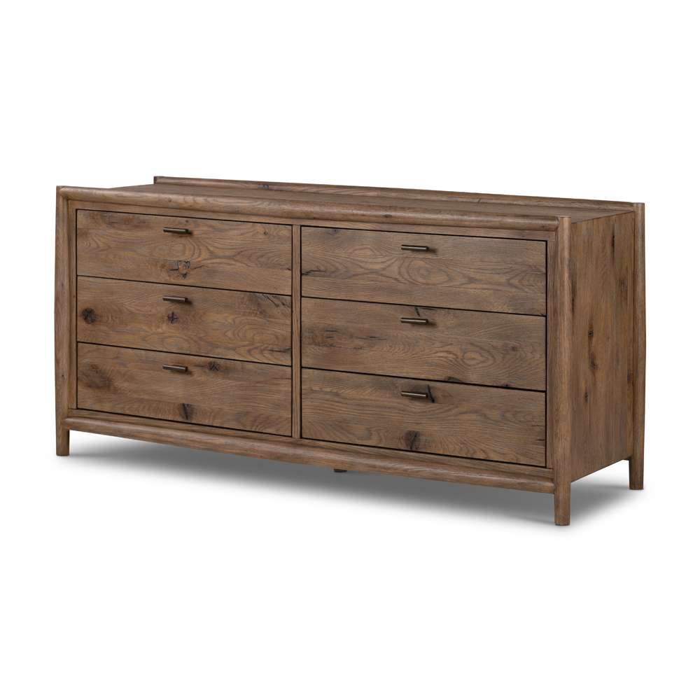 Four Hands - Bolton - Glenview 6 Drawer Dresser-Weathered Oak - 236472-001 veiw 1