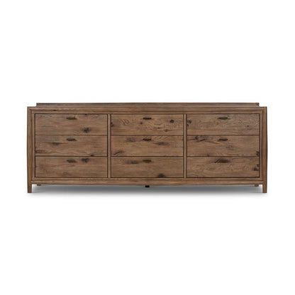 Four Hands - Bolton - Glenview 9 Drawer Dresser-Weathered Oak - 237095-001 veiw 3
