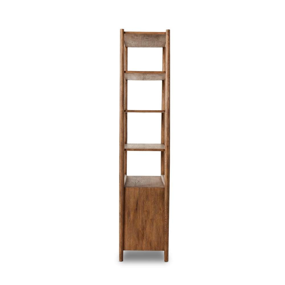 Four Hands - Bolton - Glenview Bookcase-Weathered Oak - 236400-001 veiw 5