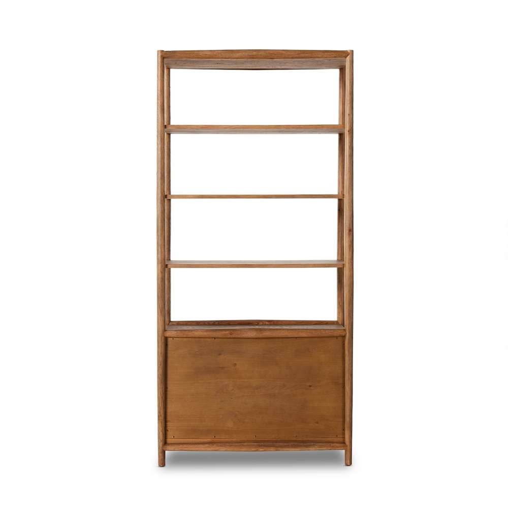 Four Hands - Bolton - Glenview Bookcase-Weathered Oak - 236400-001 veiw 6