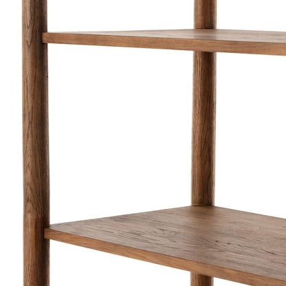 Four Hands - Bolton - Glenview Bookcase-Weathered Oak - 236400-001 veiw 10