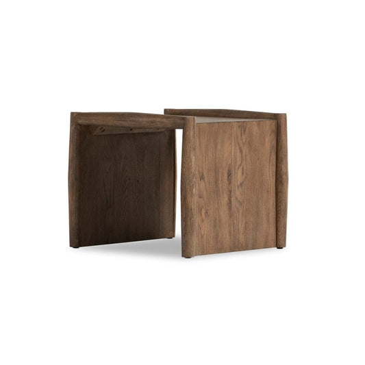 Four Hands - Bolton - Glenview End Table - Weathered Oak - 236356-001 veiw 1