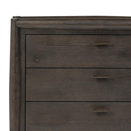 Four Hands - Bolton - Glenview Nightstand - Cracked Smoked Black Veneer - 236473-002 veiw 7