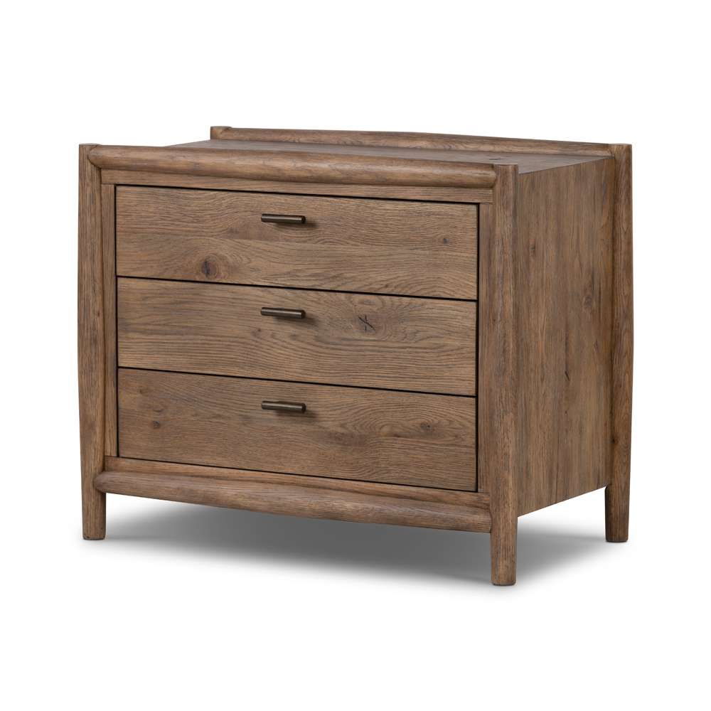 Four Hands - Bolton - Glenview Nightstand-Weathered Oak - 236473-001 veiw 1