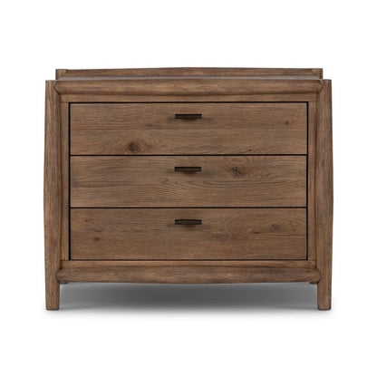 Four Hands - Bolton - Glenview Nightstand-Weathered Oak - 236473-001 veiw 3