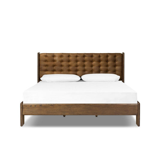 Four Hands - Bolton - Halston Bed - Heirloom Sienna - King - 232427-008 veiw 2