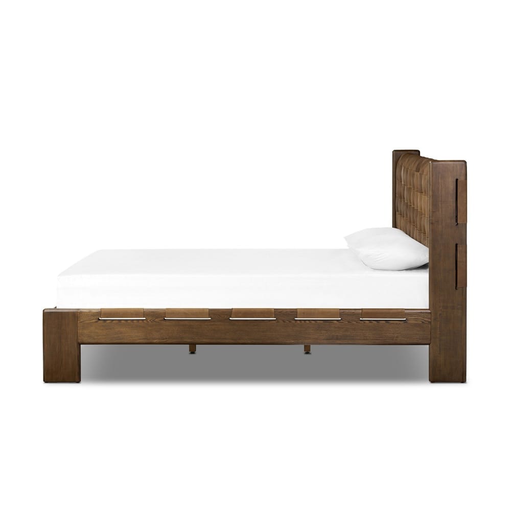 Four Hands - Bolton - Halston Bed - Heirloom Sienna - King - 232427-008 veiw 3