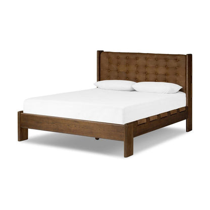 Four Hands - Bolton - Halston Bed - Heirloom Sienna - Queen - 232427-007 veiw 1