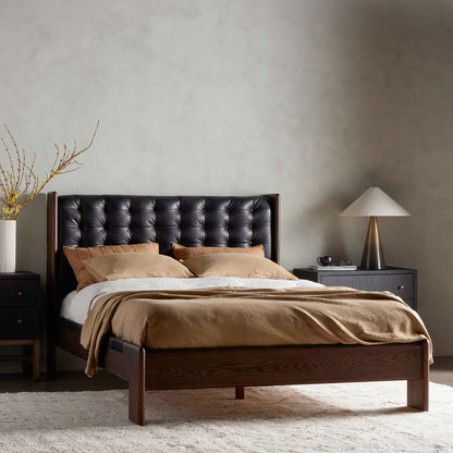 Four Hands - Bolton - Halston Bed-Terra Brown Ash-King - 232427-001 veiw 2