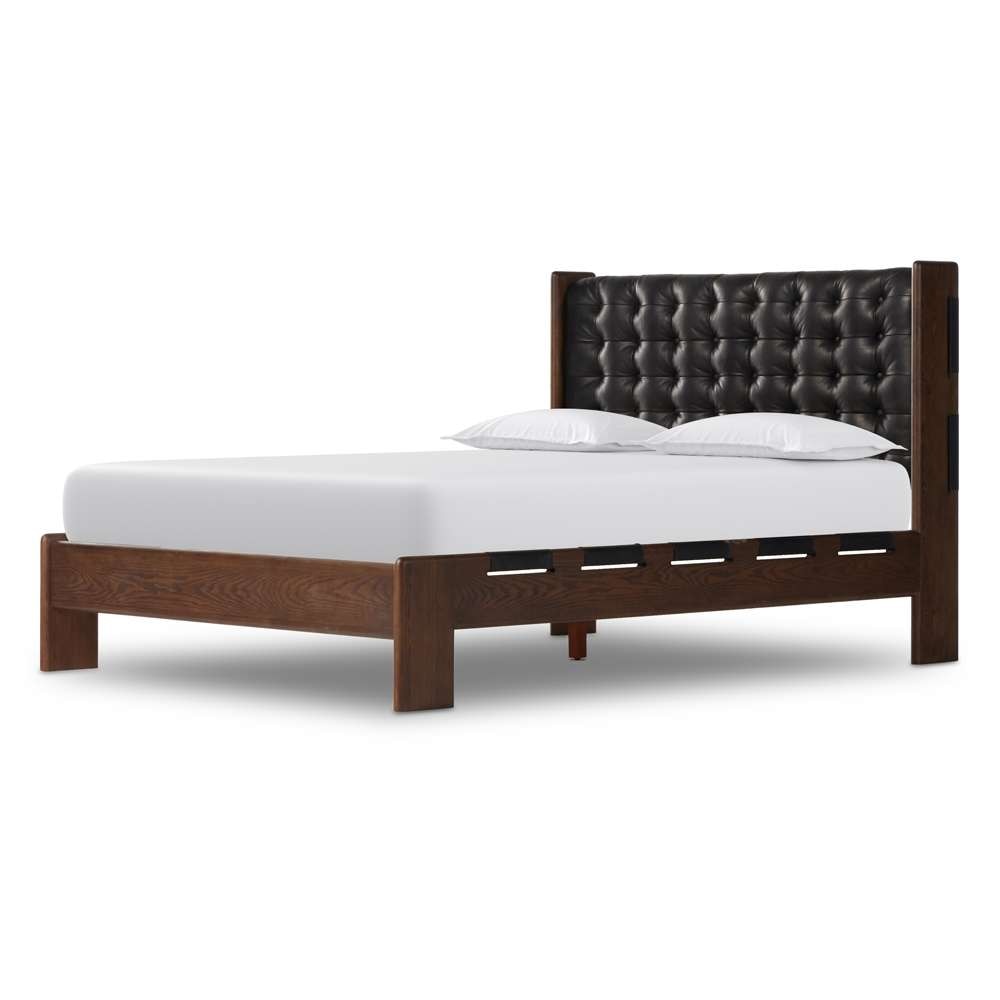 Four Hands - Bolton - Halston Bed-Terra Brown Ash-Queen - 232427-002 veiw 1